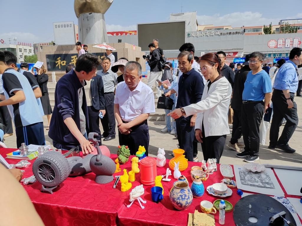 银川职业技术学院在职业教育活动周上绽放技能之光